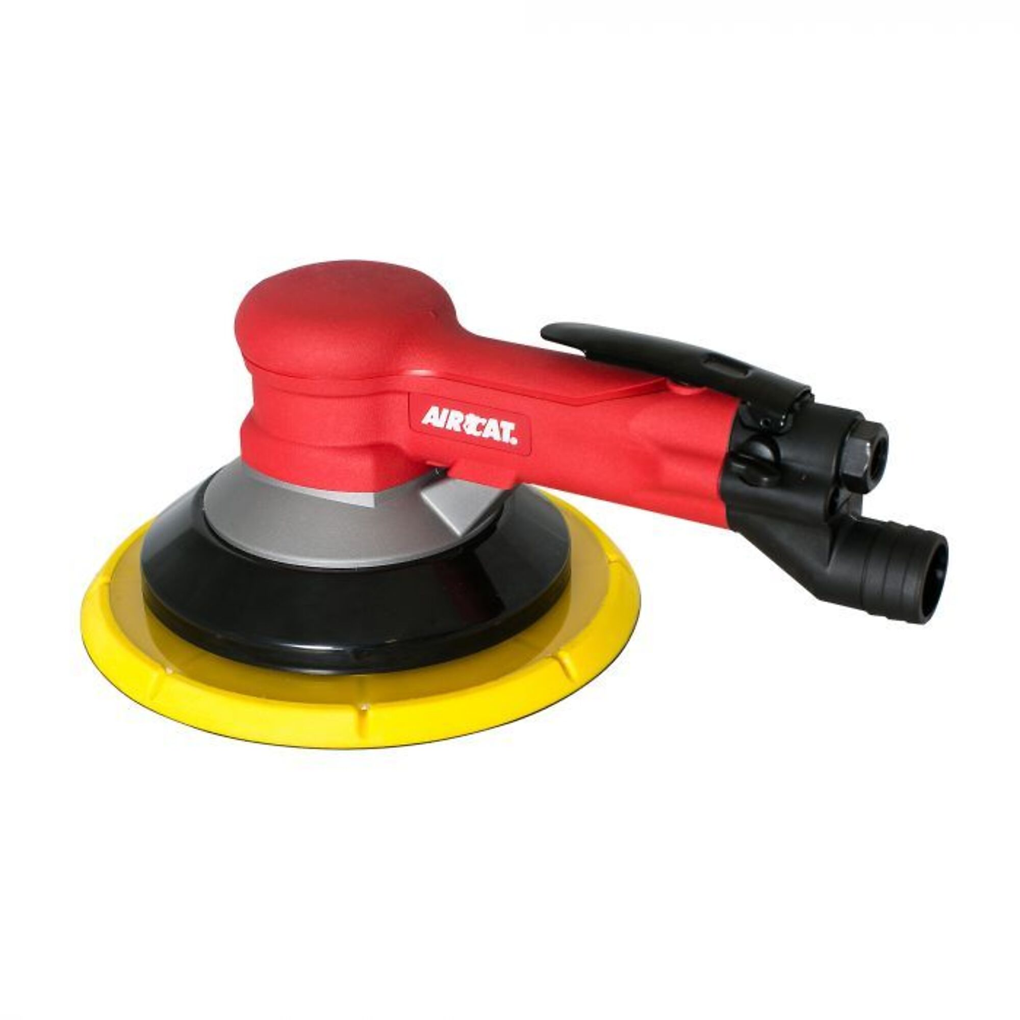 AirCat, CENTRAL VAC GEARED PLANETARY SANDER, Max. Speed 11000 OPM, Pad Diameter 8 in, Air Inlet Size 1/4 in, Model# 6700-8GCV